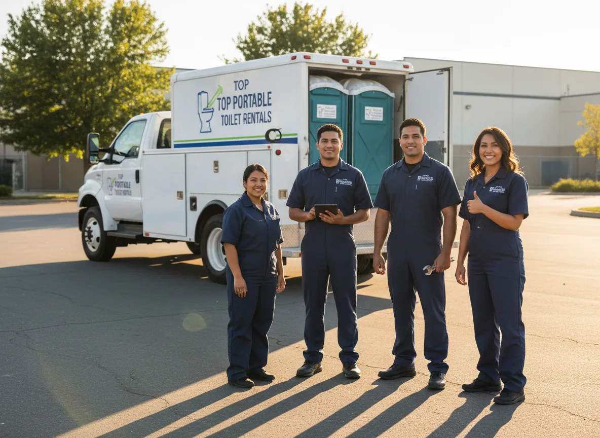 Short Term Porta Potty Rental company in New Site, MS